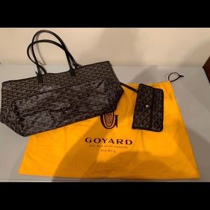 Black Goyard Tote